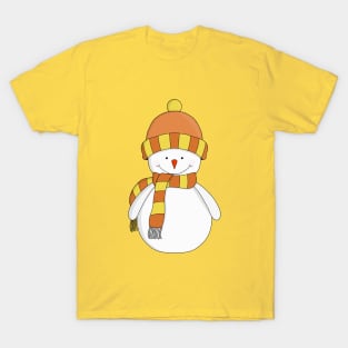 Frosty Winter Snowman T-Shirt